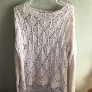 Cream light sweater like new